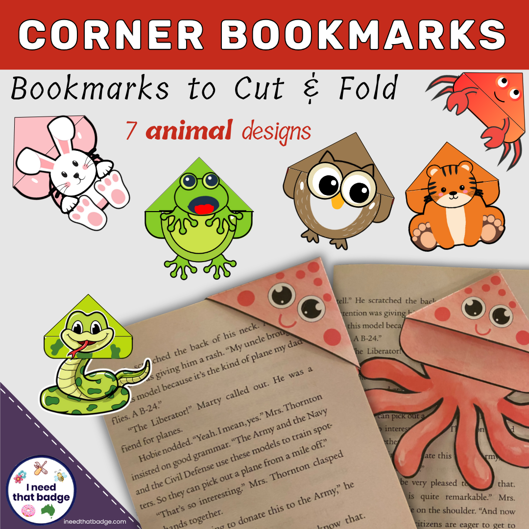 Animal Corner Bookmark Cover INTB Animal Corner Bookmark Cover INTB