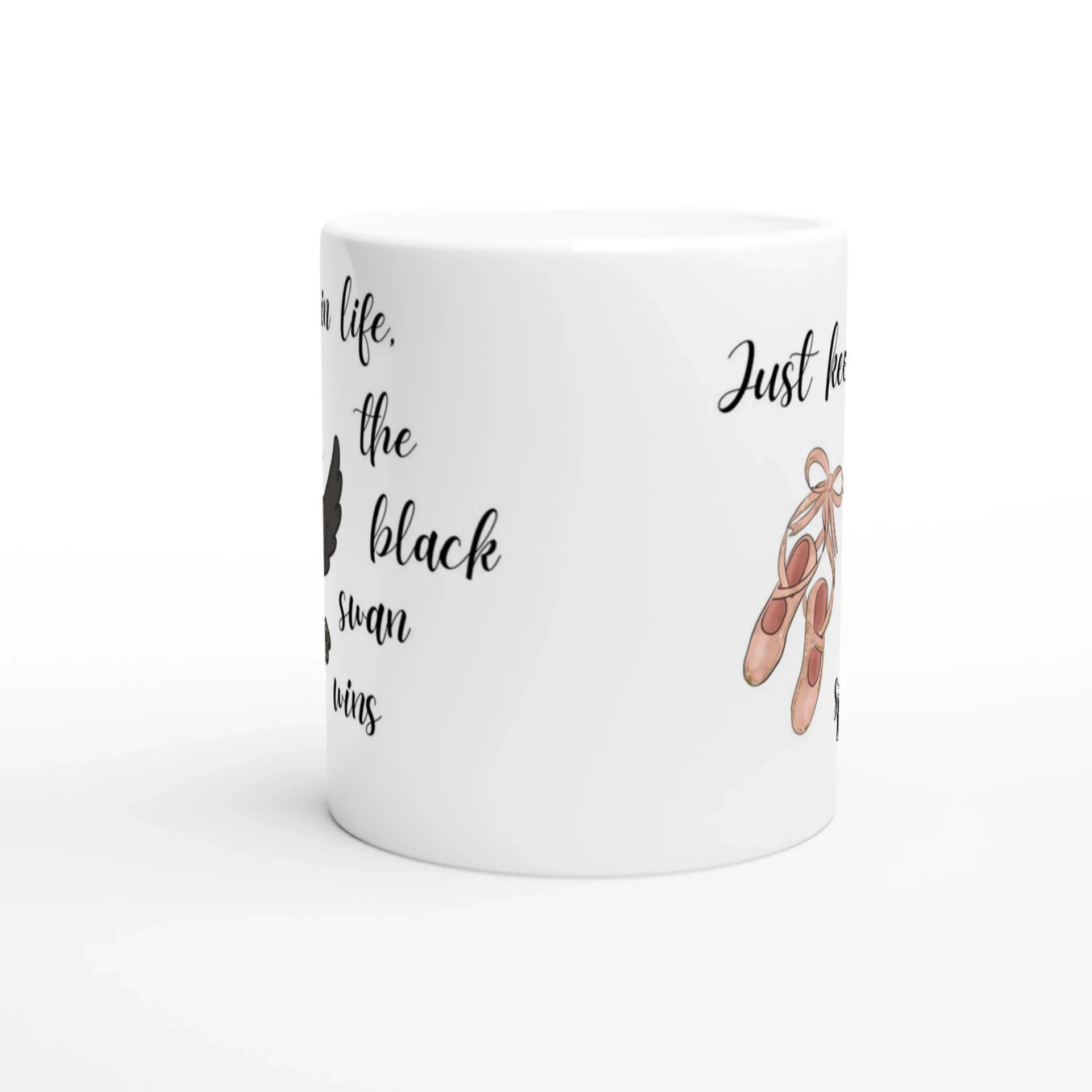 Sometimes in life the black swan wins - Ceramic Mug - Image 3