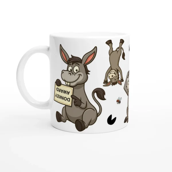 Donkey Award - Ceramic Mug - Image 2
