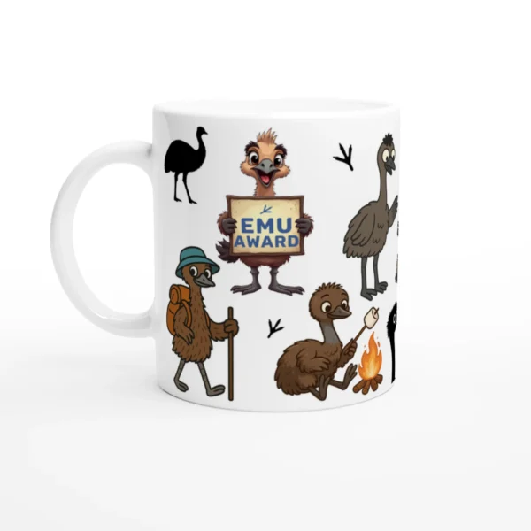 Emu Award - Ceramic Mug - Image 2