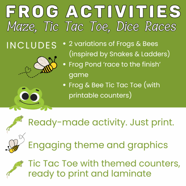 Frog Dice Races & Tic Tac Toe - Image 2