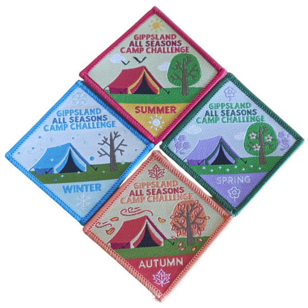 Gippsland Camp Badges