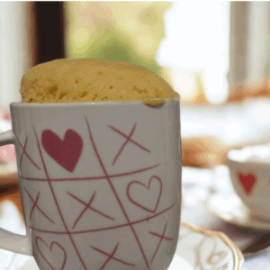 Golden Syrup Microwave Mug Cake