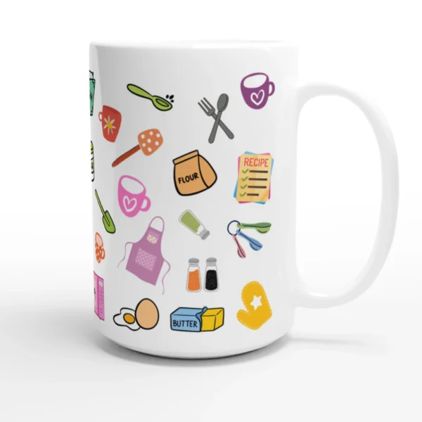 I Hate Washing Dishes  - 15oz Ceramic Mug - Image 4