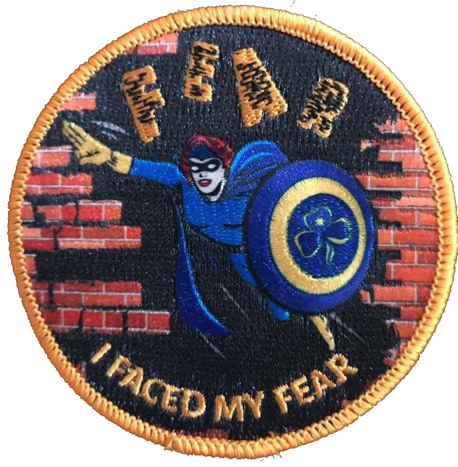 I Faced My Fear Badge