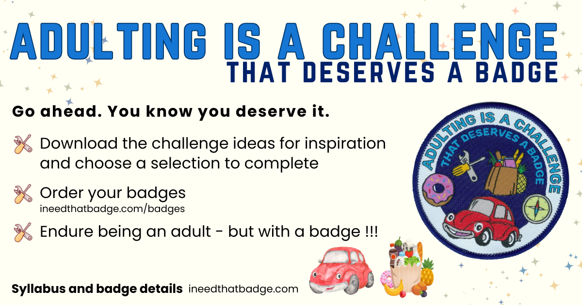 INTB Adulting Is A Challenge Instructions 2025