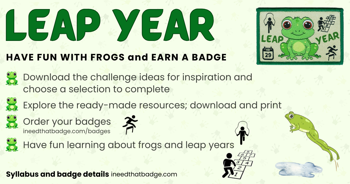 INTB Leap Year Instructions 2025
