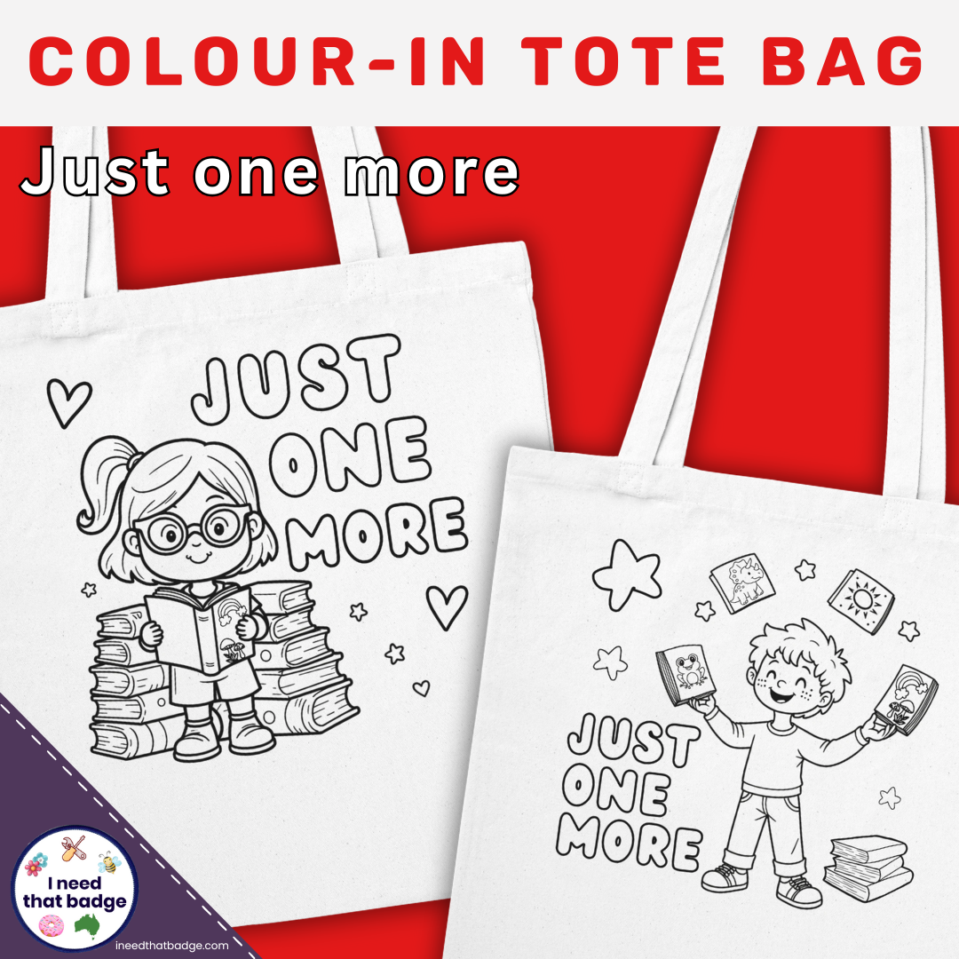 Just One More Tote Bag INTB 2025 Just One More Tote Bag INTB 2025