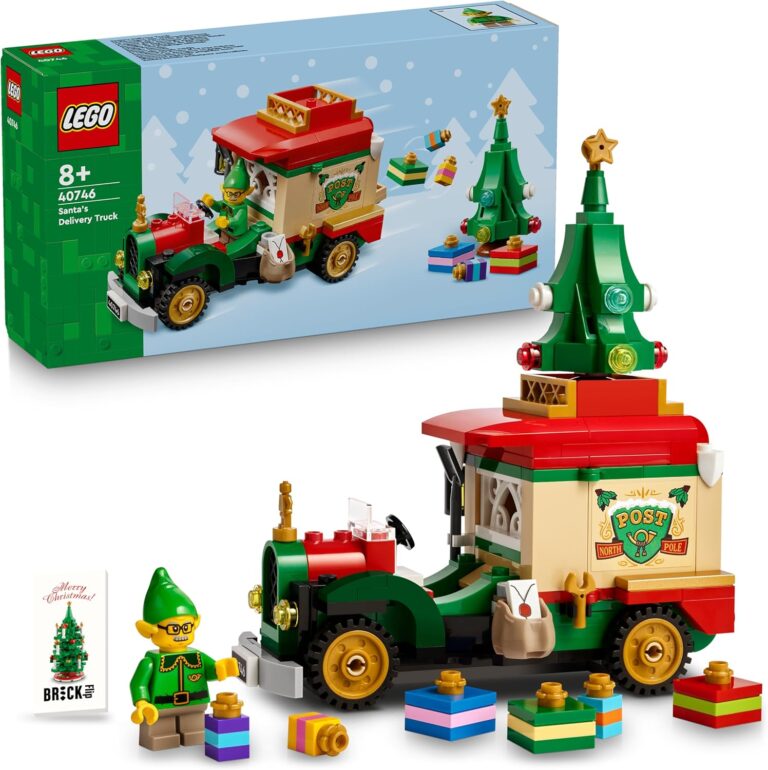 Lego Santa Van Lego 40746 Christmas Set Including Printed Tile 81dweV+9UvL. AC SL1500 