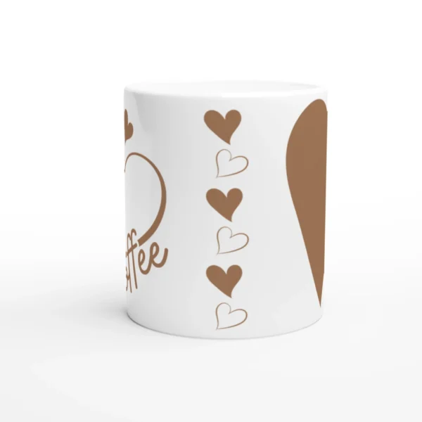 Love Coffee - Ceramic Mug - Image 4