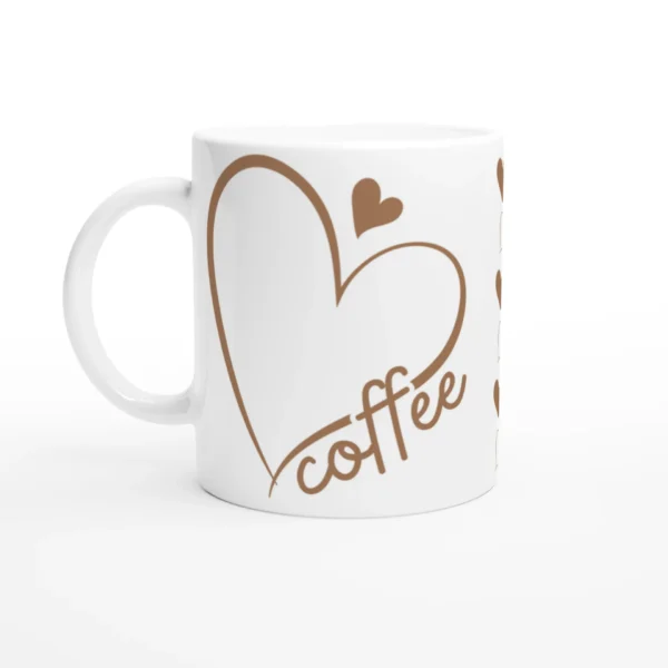 Love Coffee - Ceramic Mug - Image 2