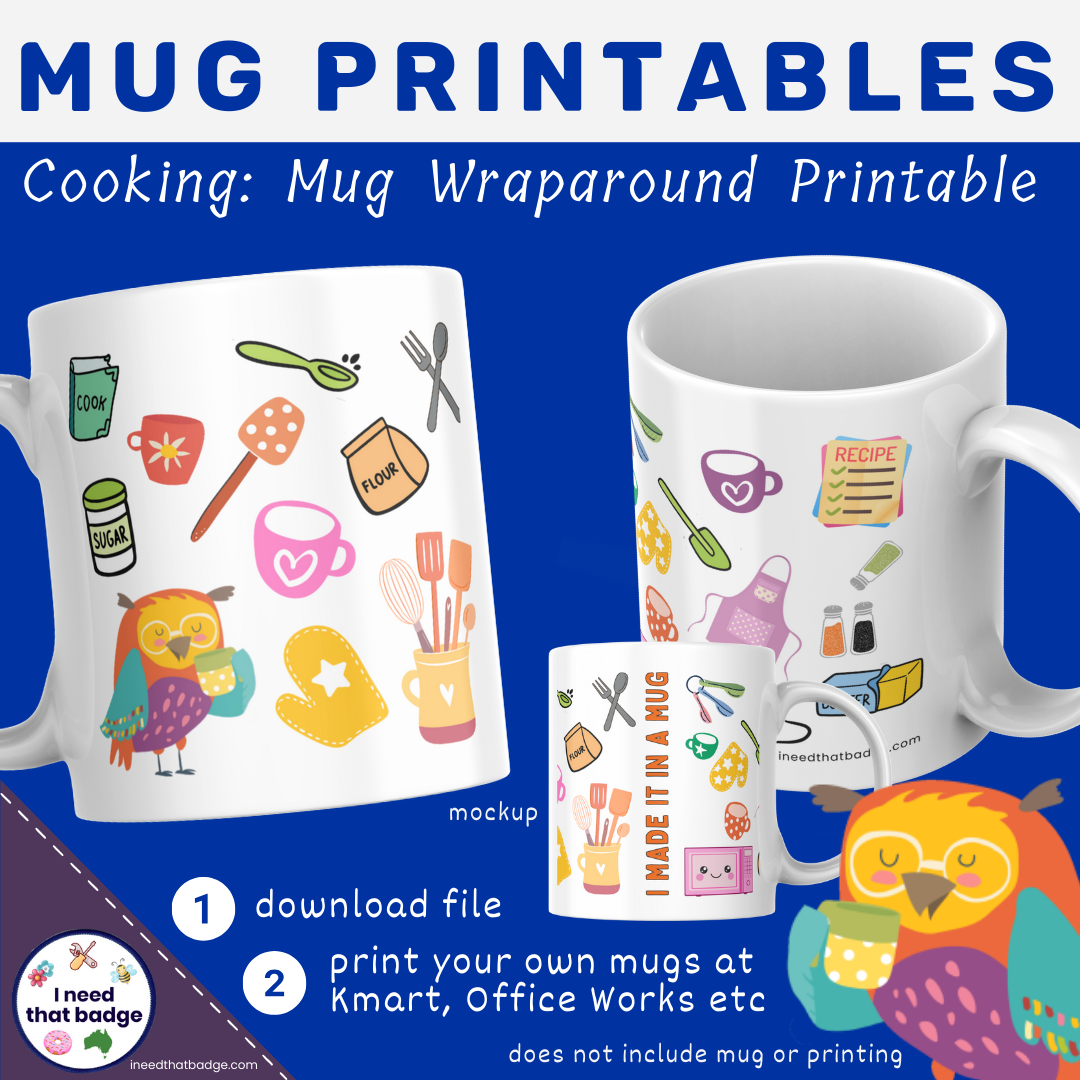 Mug Printable Cover INTB 2025 Cooking