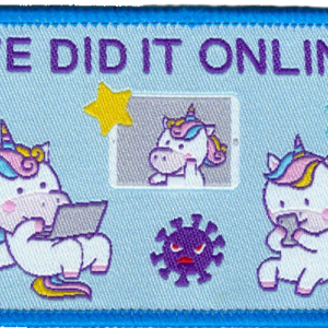 We did it Online