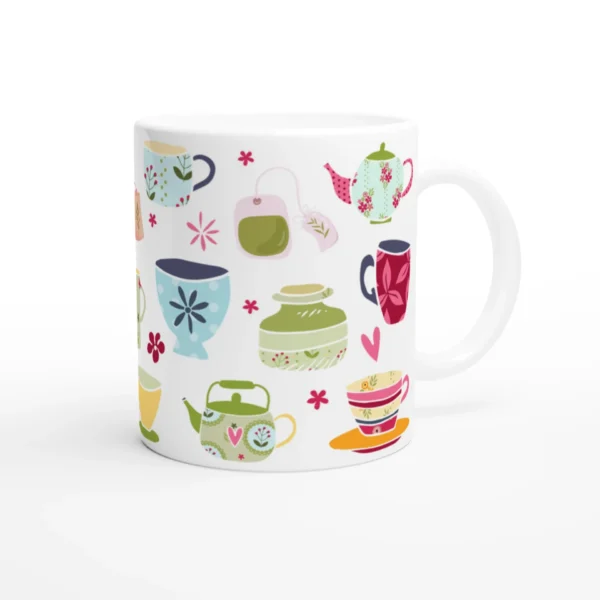 A Woman Is Like a Teabag - Ceramic Mug - Image 4