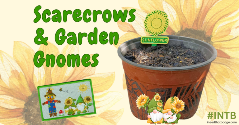 Sunflower For Scarecrows & Garden Gnomes INTB 2025