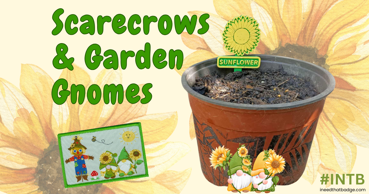 Sunflower For Scarecrows & Garden Gnomes INTB 2025
