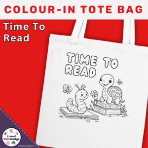 Time To Read Tote Bag INTB 2025 Time To Read Tote Bag INTB 2025
