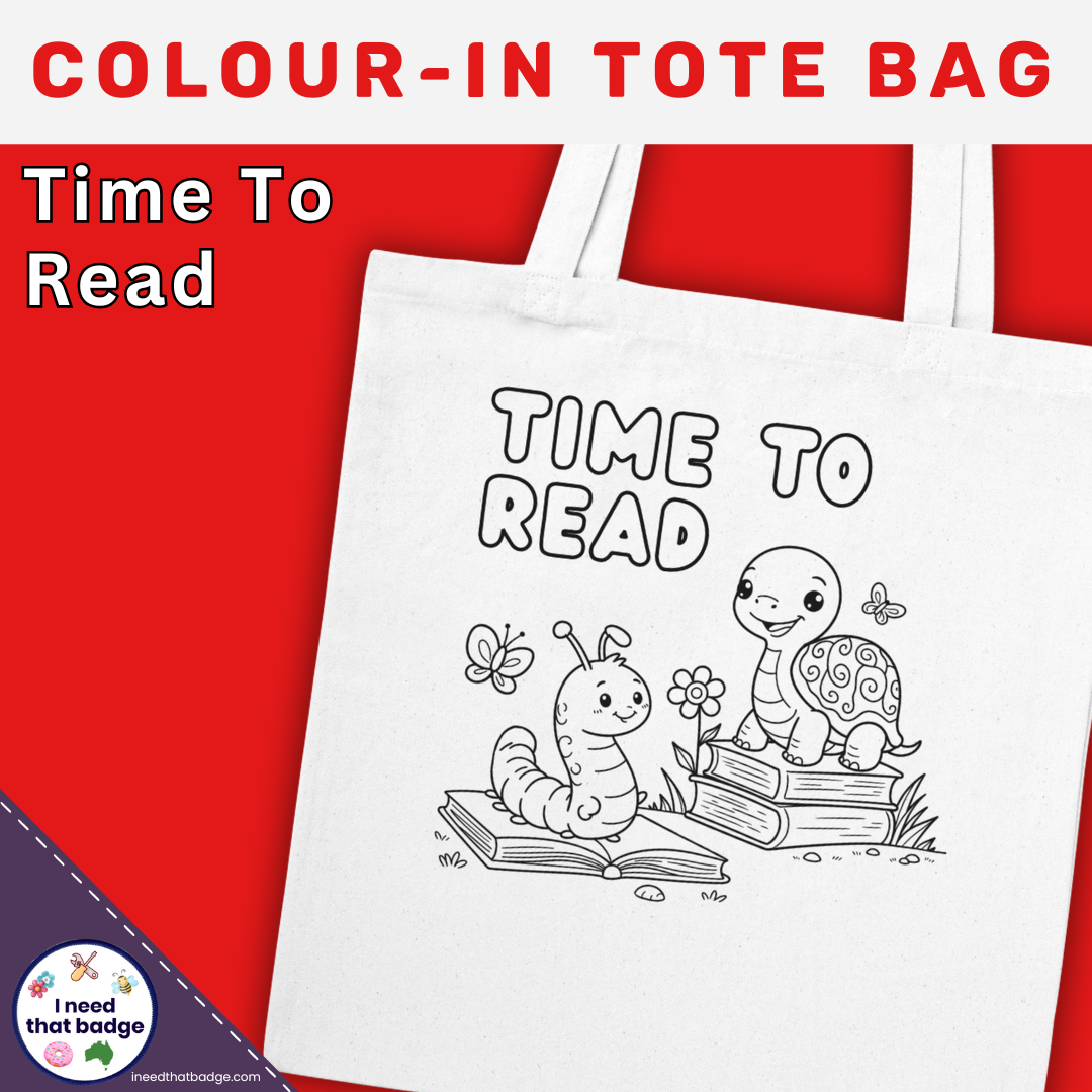 Time To Read Tote Bag INTB 2025 Time To Read Tote Bag INTB 2025