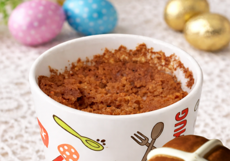 Hot Cross Bun In A Mug INTB