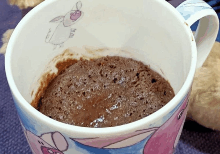 Mug Cake Fudge